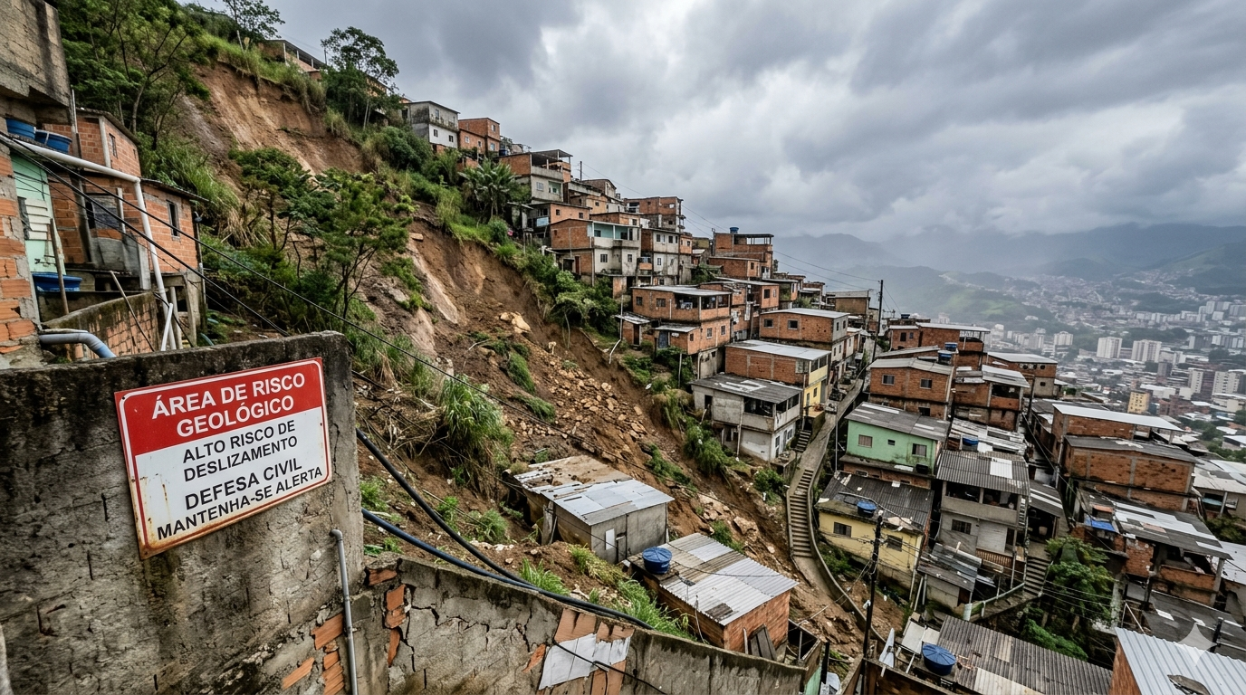 morro deslizado
