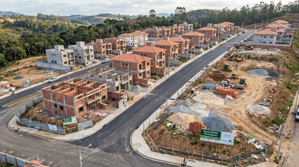Reparação de danos e o papel da fundação renovaO que foi entregue vs. o que ainda falta fazerPara gerenciar e centralizar as ações de reparação, restauração e reconstrução das áreas impactadas, as mineradoras Samarco, Vale e BHP Billiton, junto aos governos federal e estaduais (MG e ES), assinaram em 2016 um Termo de Transação e de Ajustamento de Conduta (TTAC). Este acordo deu origem à Fundação Renova, uma entidade privada sem fins lucrativos financiada pelas empresas responsáveis pela tragédia.A missão da Fundação Renova abriga mais de 40 programas socioeconômicos e socioambientais. No entanto, a atuação da instituição é alvo constante de severas críticas por parte do Ministério Público, das defensorias públicas e, principalmente, das populações atingidas. A burocracia excessiva, a lentidão na entrega de moradias e a recusa de indenizações para certos grupos estão no centro do debate.[insira imagem aqui: Canteiro de obras do Novo Bento Rodrigues, mostrando casas em construção e ruas pavimentadas, mas com aspecto de canteiro inacabado. Alt text: Casas em construção no assentamento de Novo Bento Rodrigues, planejado para abrigar os sobreviventes da tragédia de Mariana. Legenda: As obras do Novo Bento Rodrigues acumularam anos de atrasos, prolongando o luto e a falta de pertencimento dos moradores desalojados.]A complexidade da reparação transparece quando comparamos as cifras bilionárias divulgadas pela fundação com a realidade vivenciada no território. Veja o contraste entre as entregas oficias e as pendências estruturais:Eixo de ReparaçãoO que foi entregue (Dados Oficiais da Renova)Pendências e Críticas (Visão dos Atingidos e MP)ReassentamentosConstrução das comunidades de Novo Bento Rodrigues e Paracatu de Baixo.Prazos estourados repetidas vezes; infraestrutura entregue apresenta falhas e falta senso de comunidade.IndenizaçõesPagamento de bilhões de reais através do Sistema Indenizatório Simplificado (Novel).Dificuldade de comprovação de danos por pescadores artesanais; valores considerados insuficientes para perdas contínuas.Meio AmbientePlantio de milhares de mudas e estabilização de encostas e margens de rios.A qualidade da água ainda oscila; a bioacumulação de metais na fauna não foi revertida e a pesca segue restrita em várias zonas.A percepção geral é de que o modelo desenhado pelo TTAC colocou os próprios causadores do desastre (através do financiamento e conselho da Fundação Renova) no controle do ritmo e da qualidade da reparação. Esse conflito de interesses gerou um cenário onde as entregas financeiras não se traduziram em justiça integral para a bacia do Rio Doce.