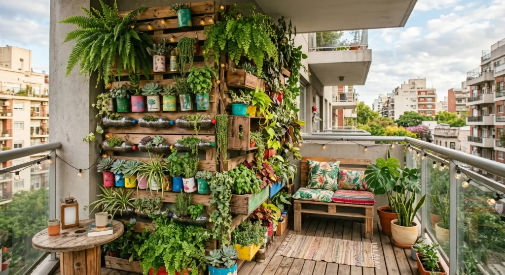 Jardim vertical sustentável: Guia para varandas pequenas - Engenharia ...