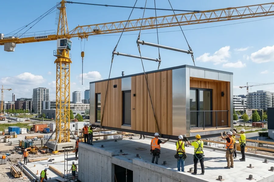 içamento de estrutura modular